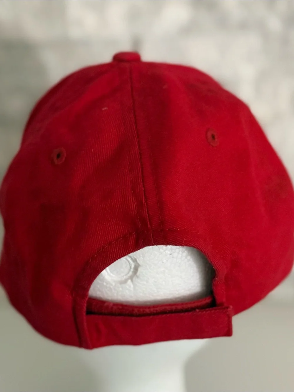 Y2K MLB Washington Nationals Embroidered Logo Adjustable Strap Unisex Cap